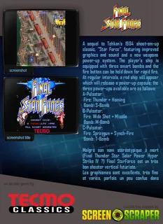 Final Star Force - Dos