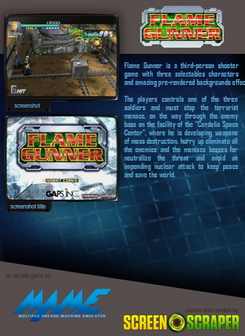 Flame Gunner - Dos