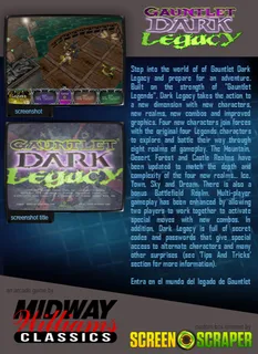 Gauntlet Dark Legacy - Dos