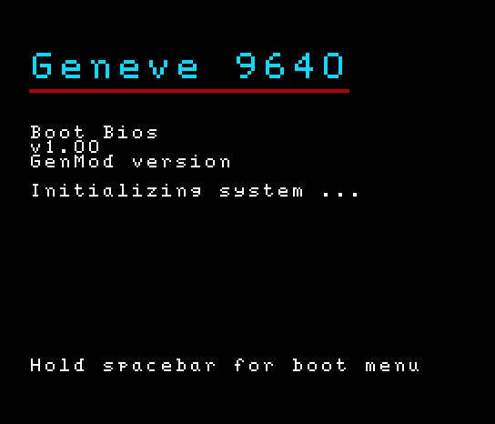 Geneve 9640 Mod