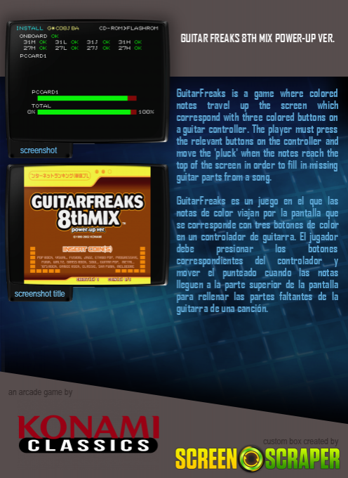 Guitar Freaks 8th Mix Power-up Ver dos