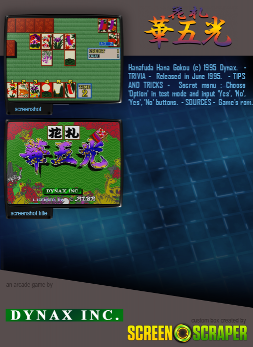 Hanafuda Hana Gokou dos