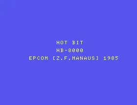 HB-8000 Hotbit (MSX1, Brazil)