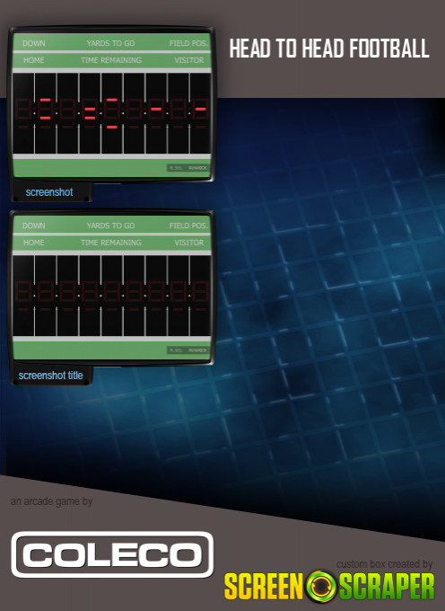Head To Head Football - Dos