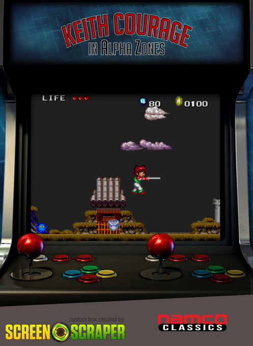 Keith Courage In Alpha Zones