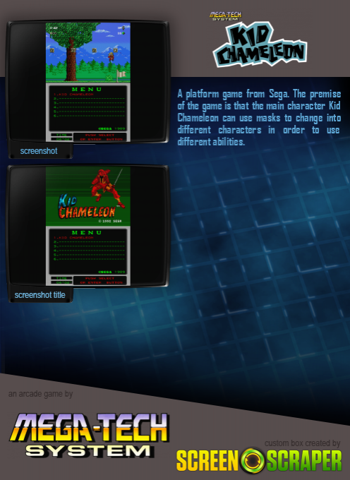 Kid Chameleon (mega-tech) - Dos
