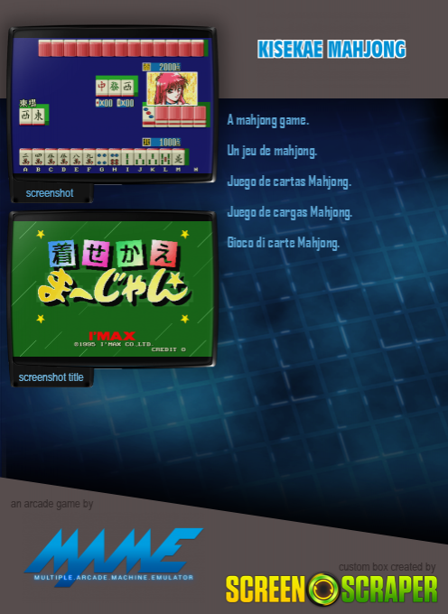 Kisekae Mahjong - Dos