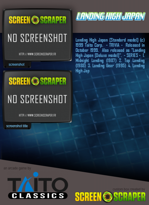 Landing High Japan dos