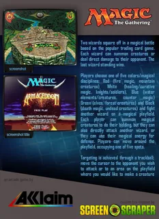 Magic the Gathering: Armageddon dos