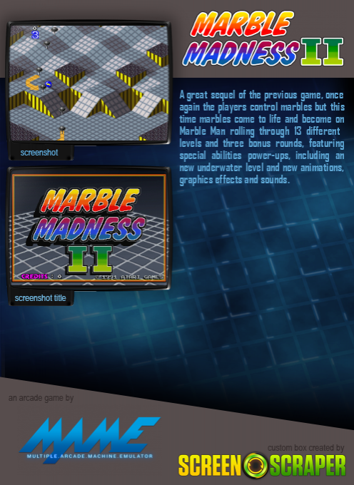 Marble Madness - Dos