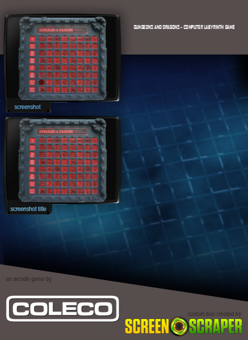 Dungeons & Dragons: Computer Labyrinth Game - Dos