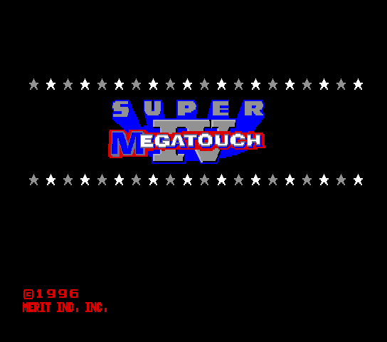 Super Megatouch IV (9255-41-01 R0G, Standard version)