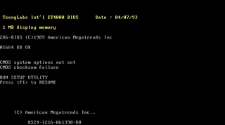 KP-286 (IBM PC/AT Clone Motherboard)