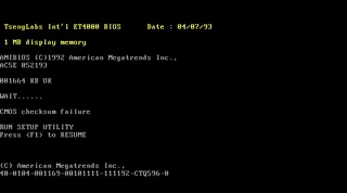 MS-4125 (IBM PC Clone Motherboard)