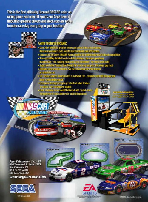 NASCAR Arcade dos