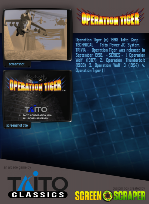 Operation Tiger dos