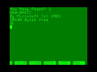 PC-6001 (Japan)