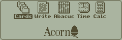 Acorn Pocket Book (Assistant Numerique)