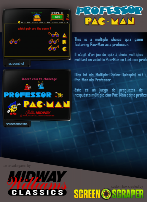 Professor Pac-man - Dos
