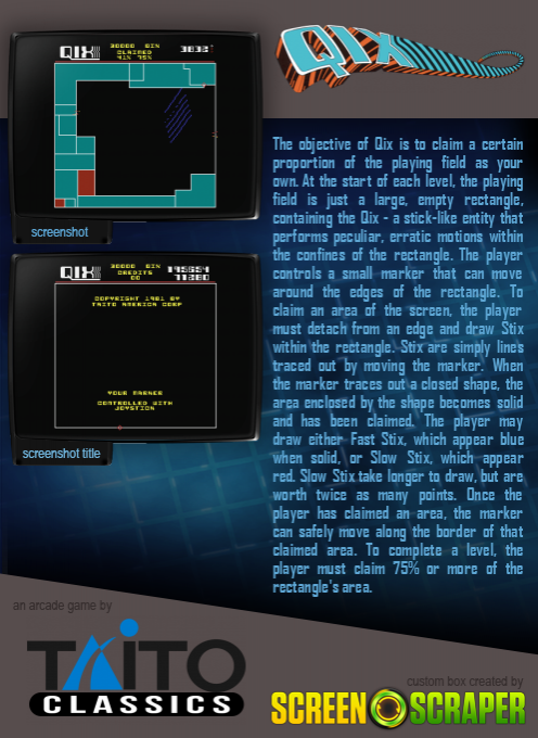 Qix - Dos
