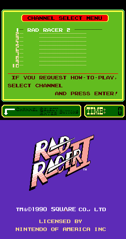 Rad Racer 2 (playchoice-10)