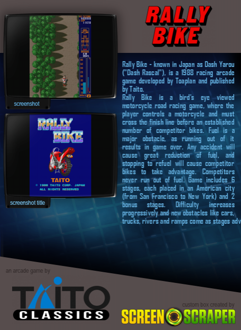 Rally Bike / Dash Yarou dos