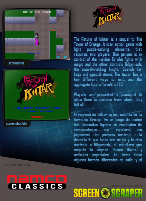 The Return Of Ishtar - Dos