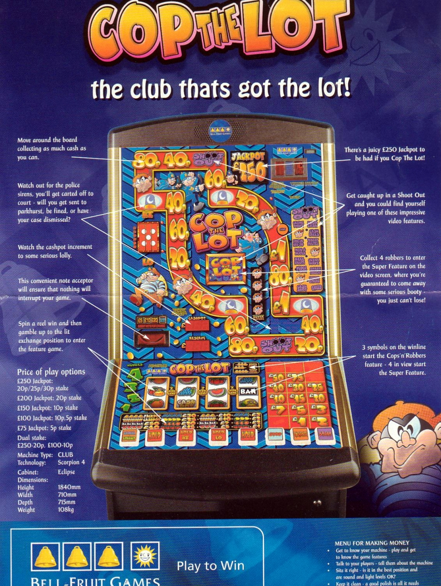 Cop The Lot (Bellfruit) (Scorpion 4) (set 1)