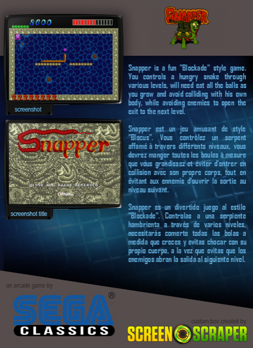 Snapper - Dos