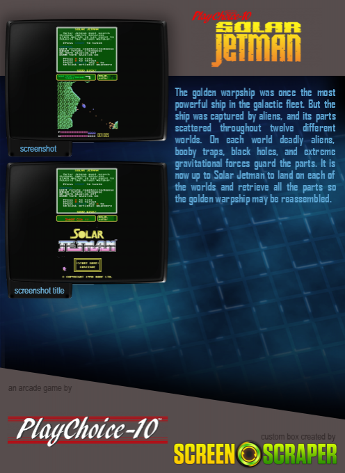 Solar Jetman (playchoice-10) - Dos