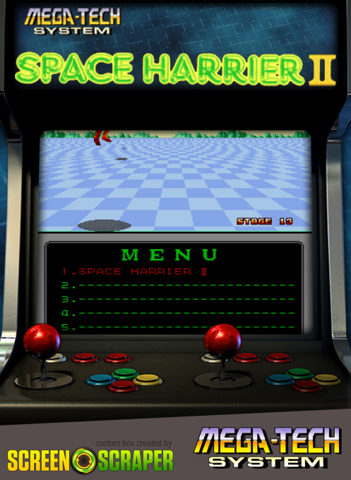 Space Harrier II (mega-tech)