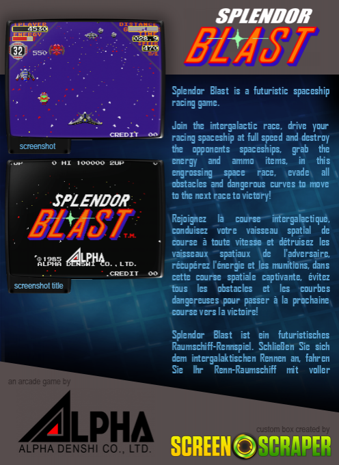 Splendor Blast dos
