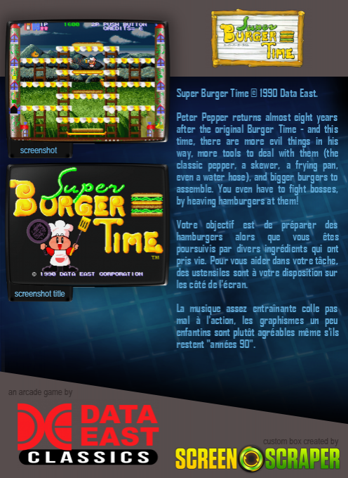 Super Burger Time dos