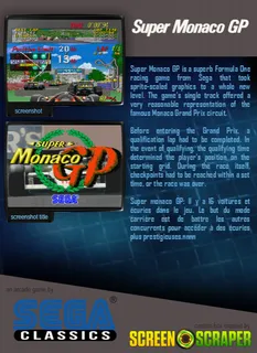 Super Monaco GP (mega-tech) dos