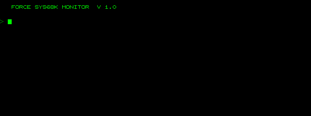 Force Computers SYS68K/CPU-1