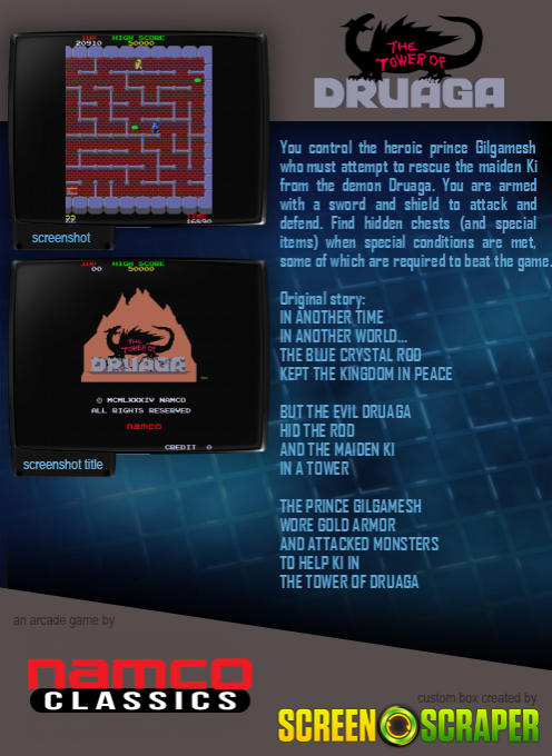 The Tower Of Druaga - Dos