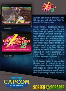 Vampire Hunter 2: Darkstalkers' Revenge dos