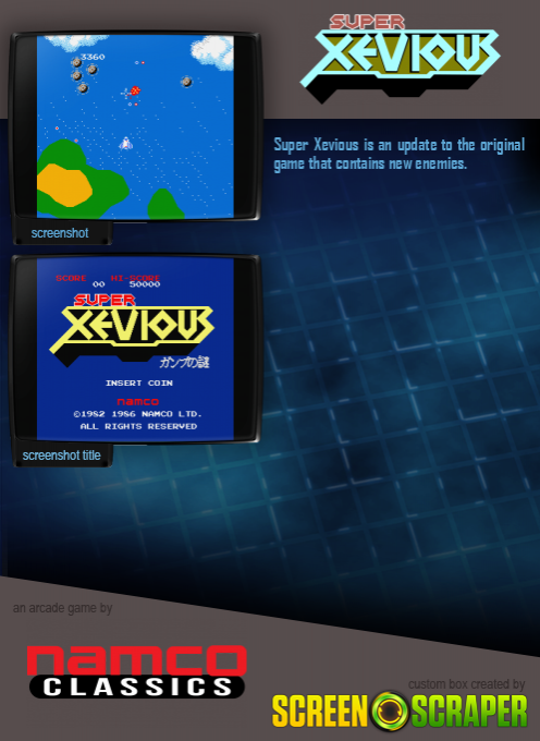 Vs. Super Xevious dos