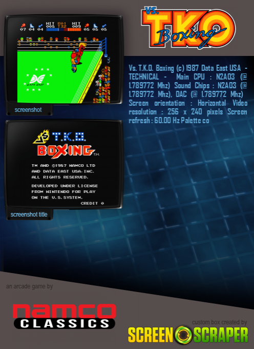 Vs. T.k.o. Boxing dos