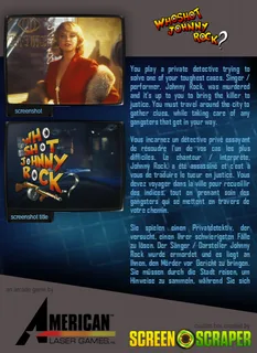 Who Shot Johnny Rock? dos