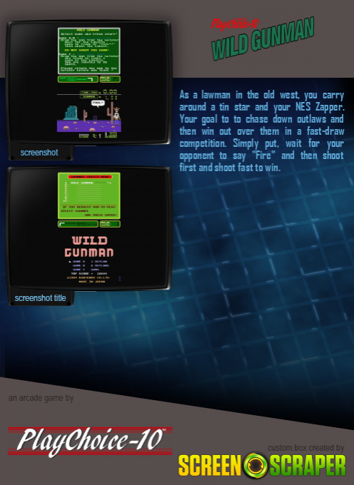 Wild Gunman (playchoice-10) dos