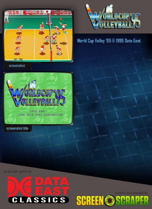 World Cup Volley '95 dos