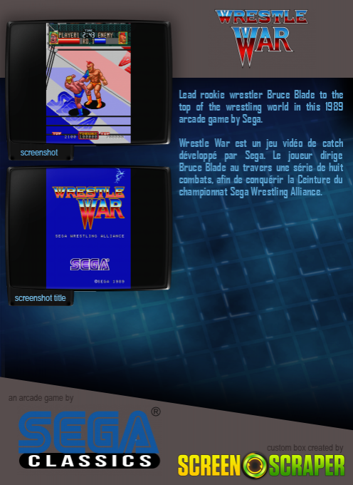 Wrestle War (mega-tech) dos