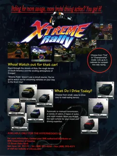 Xtreme Rally dos