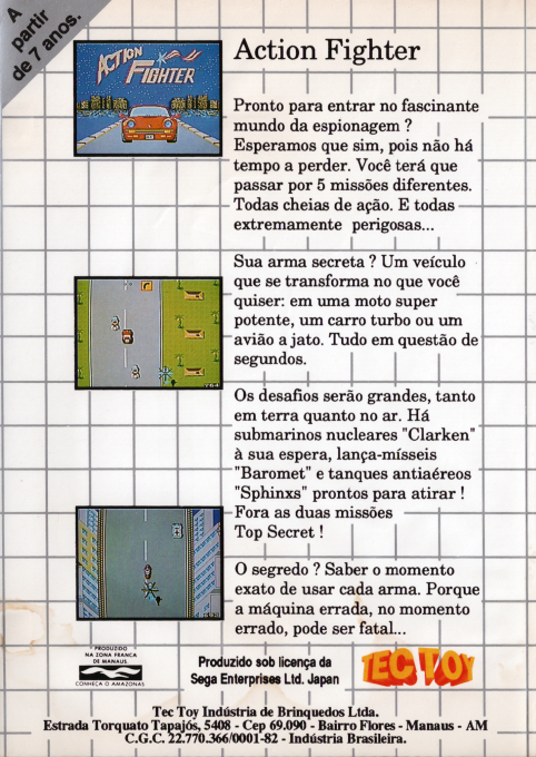 Action Fighter - Dos