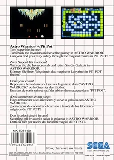 Astro Warrior and Pit Pot - Dos