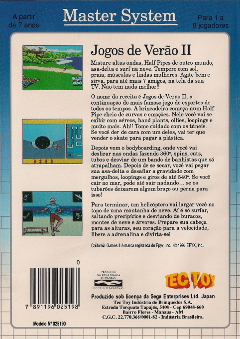 California Games 2 - Dos