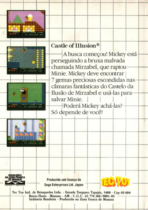 Castle of Illusion Starring Mickey Mouse - Dos