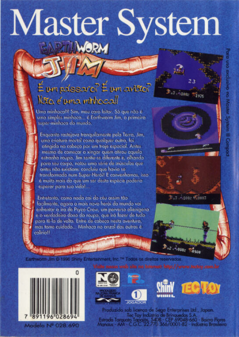 Earthworm Jim - Dos