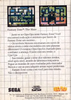 Fantasy Zone : The Maze - Dos